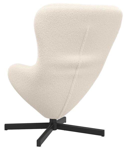 Tojásfotel Krém 63 x 73 x 90 cm szövet