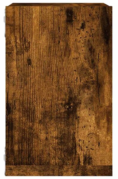 Falpolcok Falra szerelhető 4 db Füstölt tölgy 26 x 15 x 26 cm