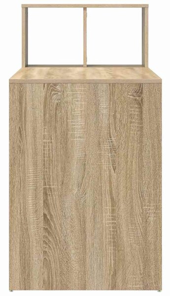 Asztal Sonoma tölgy Szerelt Fa 108 x 55 x 103.5 cm