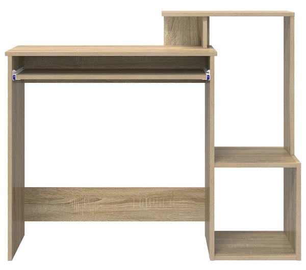 Asztal Sonoma tölgy Szerelt Fa 106 x 41 x 88.5 cm