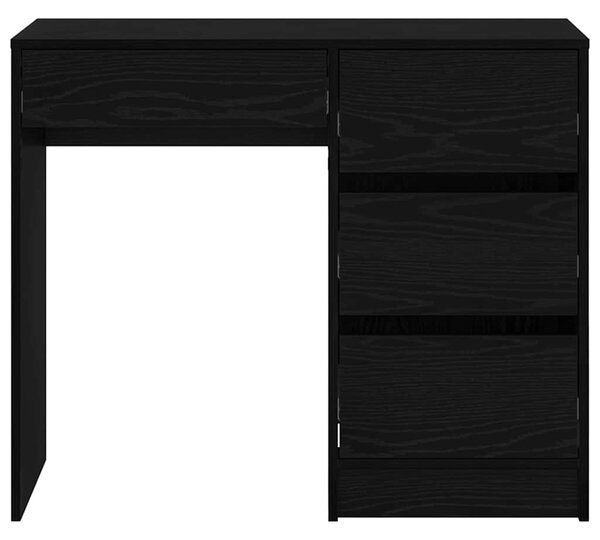 Asztal Fekete tölgy Szerelt Fa 90 x 37.5 x 75 cm