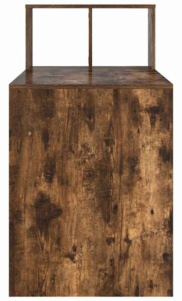 Asztal Füstölt tölgy Szerelt Fa 108 x 55 x 103.5 cm
