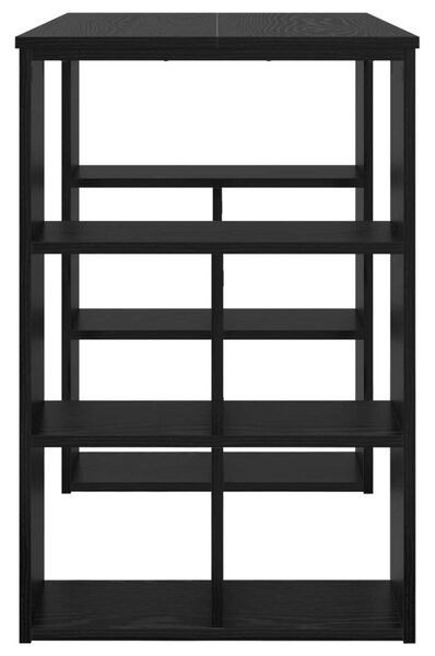Asztal Fekete tölgy Szerelt Fa 90 x 50 x 75 cm