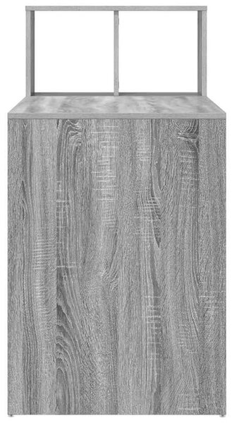Asztal Szürke Sonoma Szerelt Fa 108 x 55 x 103.5 cm