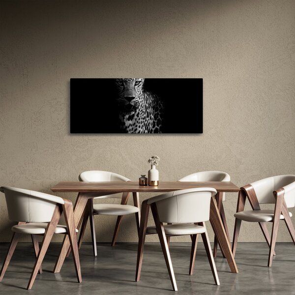 Kép - Egy leopárd portréja (120x50 cm)