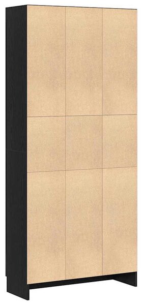 Könyvespolc 4 szintes 82,5 x 30,5 x 185 cm Szerelt Fa