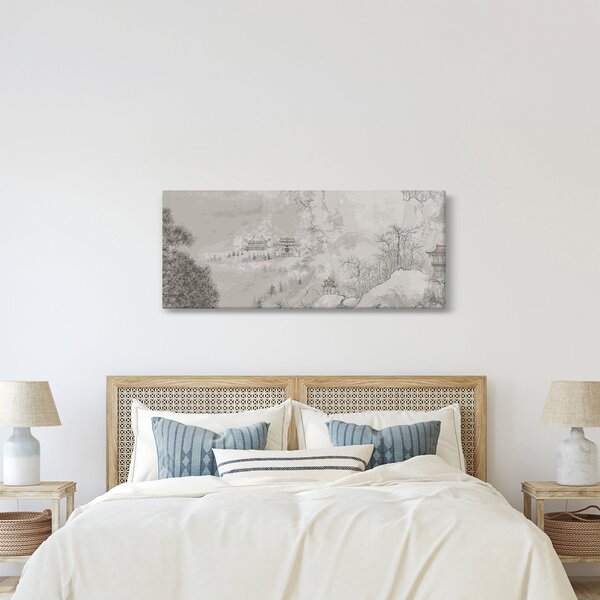 Kép - Kínai táj (120x50 cm)