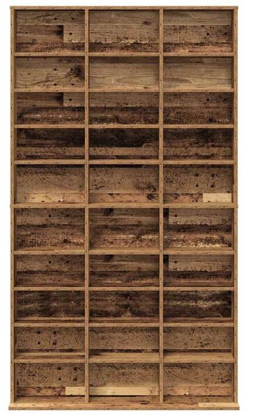 CD szekrény Régi fa 101 x 23 x 177,5 cm Szerelt Fa