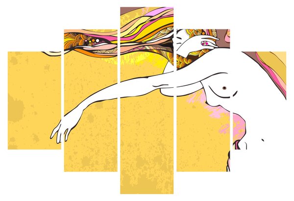 Kép - Lány (150x105 cm)