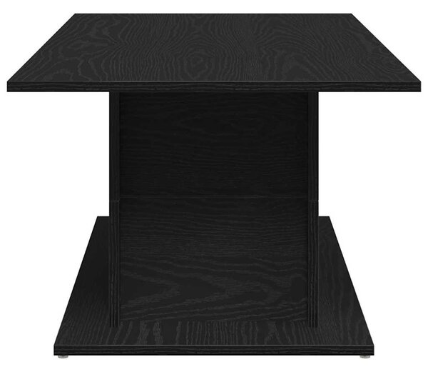 Dohányzóasztal Fekete tölgy 102 x 55,5 x 40 cm Szerelt Fa