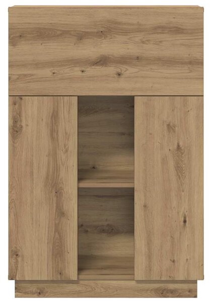 Asztal Artisan tölgy Szerelt Fa 71.5 x 31.5 x 106.5 cm