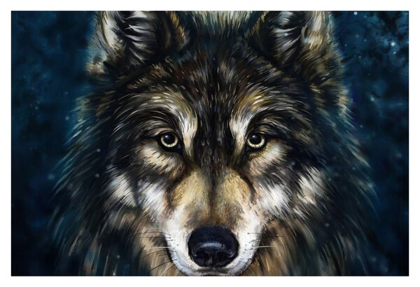 Kép - Wolf (90x60 cm)