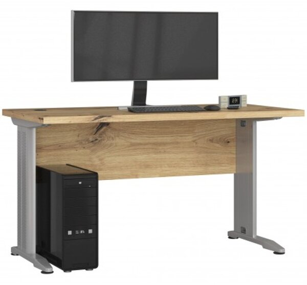 BM-135 cm számítógépasztal – artisan tölgy