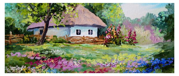 Kép - Vendégház (120x50 cm)