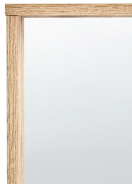 Falitükör ROSELL 80 cm 65 cm Világosbarna