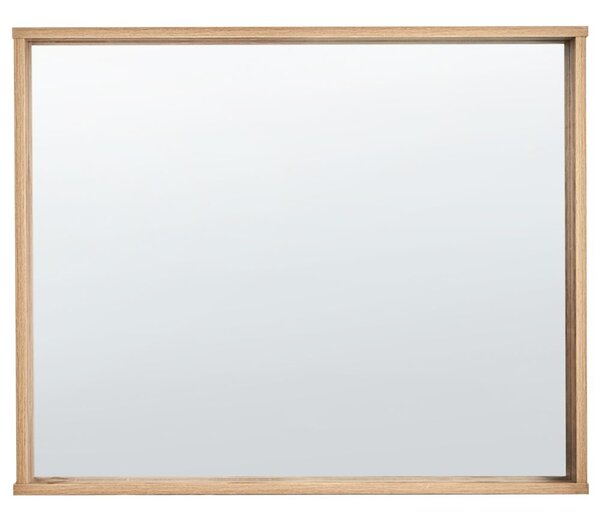 Falitükör ROSELL 80 cm 65 cm Világosbarna