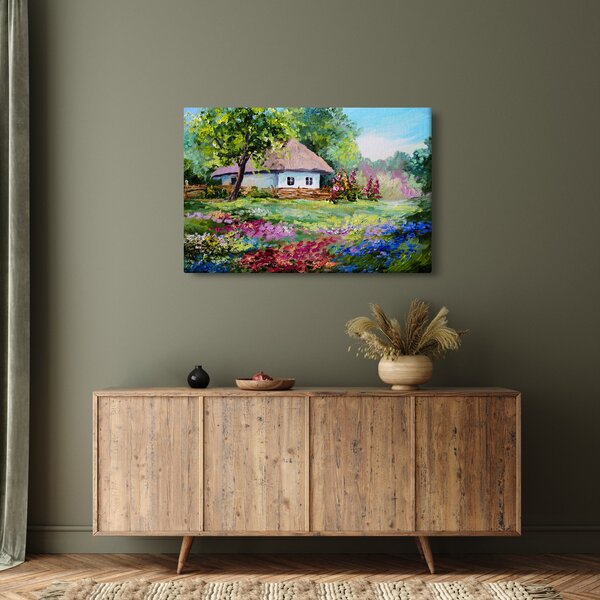 Kép - Vendégház (90x60 cm)