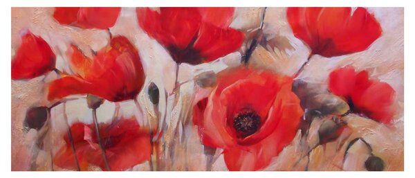 Kép - Farkas mák (120x50 cm)