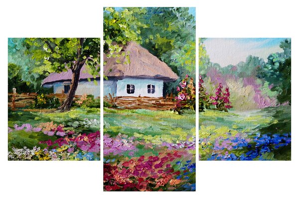Kép - Vendégház (90x60 cm)