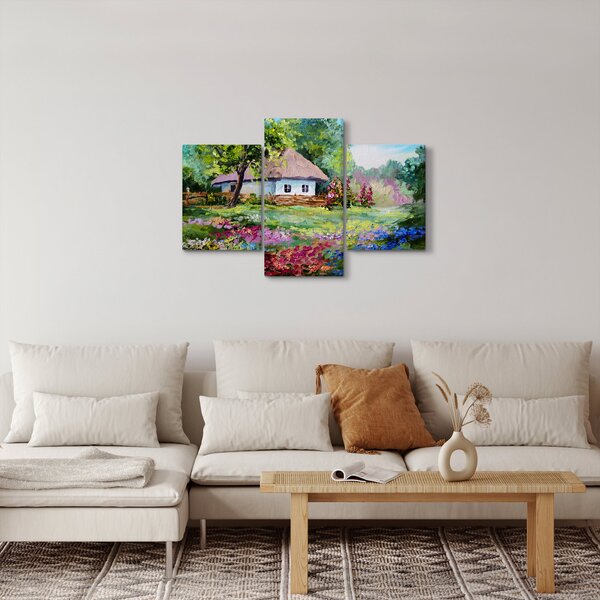 Kép - Vendégház (90x60 cm)