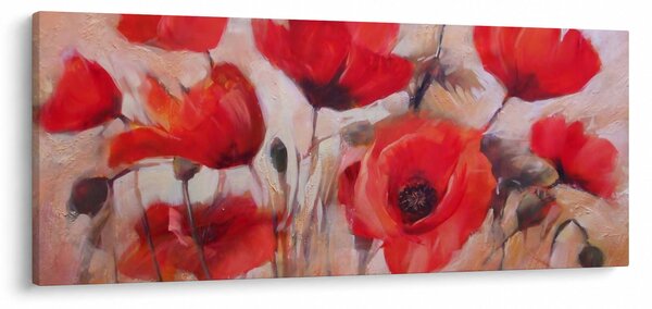 Kép - Farkas mák (120x50 cm)
