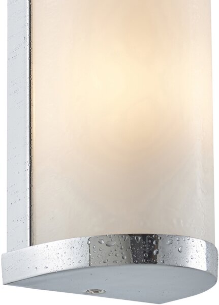 Endon modern fürdőszobai lámpa ice króm opál end39363 IP44