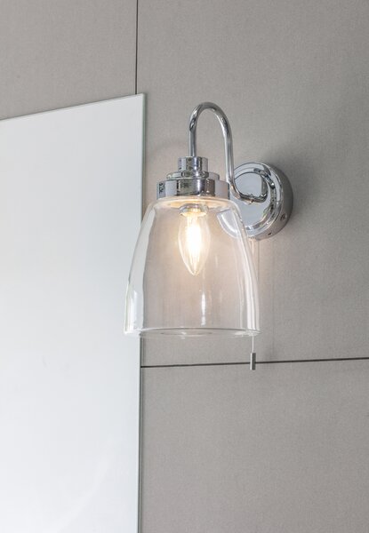 Endon modern fürdőszobai lámpa ashbury króm átlátszó end77088 IP44