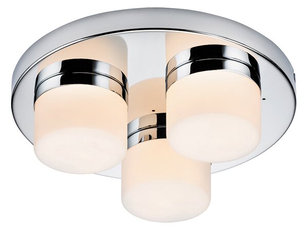 Endon modern fürdőszobai lámpa pure króm opál end34200 IP44
