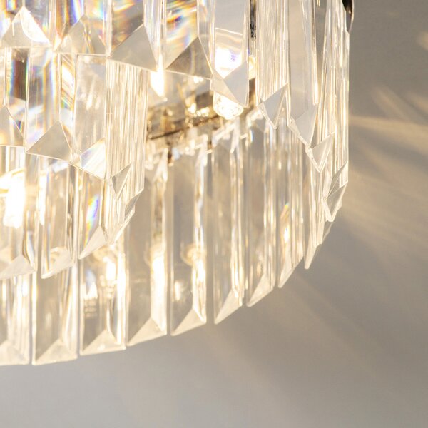Endon glamour modern fürdőszobai lámpa crystal króm átlátszó end35612 IP44