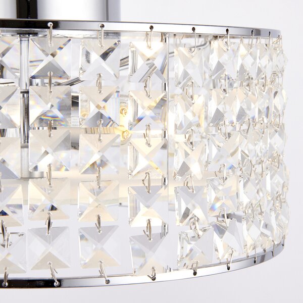 Endon glamour fürdőszobai lámpa belfont króm átlátszó end61252 IP44
