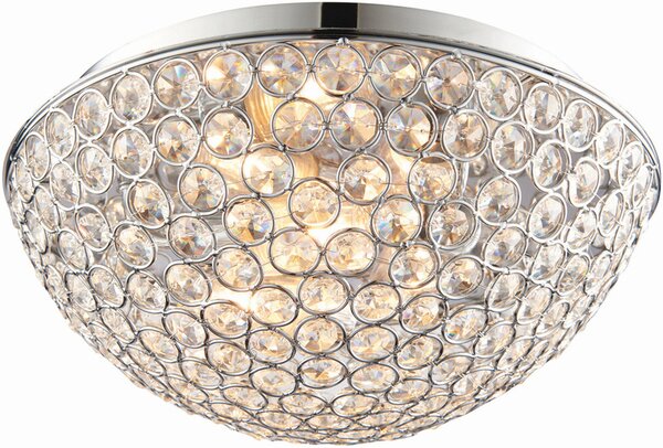 Endon glamour fürdőszobai lámpa chryla króm átlátszó end60103 IP44