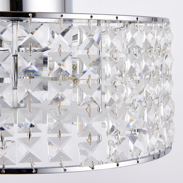 Endon glamour fürdőszobai lámpa belfont króm átlátszó end61252 IP44