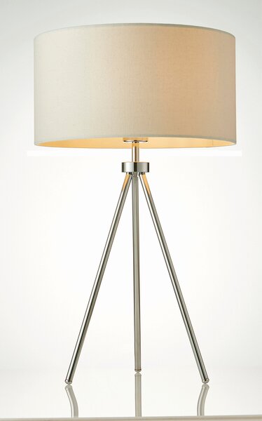 Endon modern asztali lámpa tri króm ivory end73144