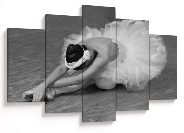 Kép - Balerina, fekete-fehér (150x105 cm)