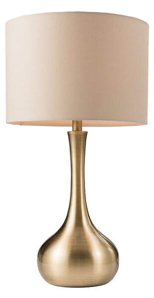Endon glamour modern asztali lámpa piccadilly sárgaréz taupe end61191