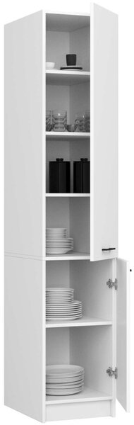 OLIVIA S 40/205 cm konyhaszekrény – fehér