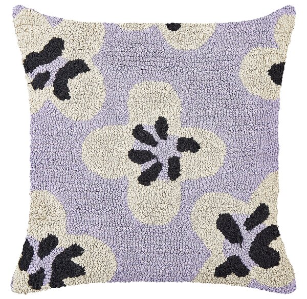 2 db díszpárna SOAPWORT Pamut 45 x 45 cm Ibolya