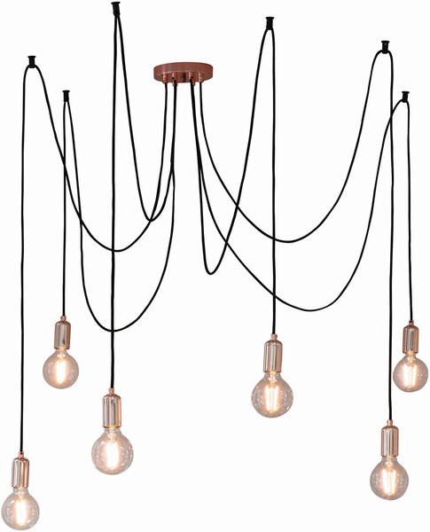 Endon modern vintage függeszték studio réz end76580