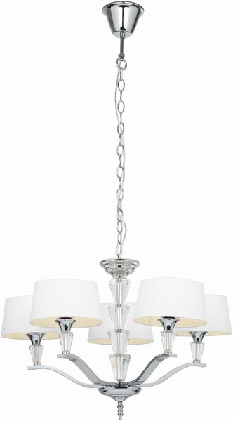 Endon glamour klasszikus csillár fiennes antik fehér króm endfiennes-5ni