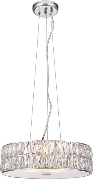 Endon glamour modern függeszték verina króm átlátszó end76513