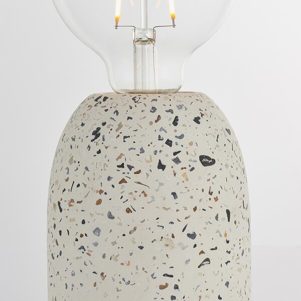 Endon modern asztali lámpa terrazzo fehér end78181