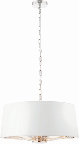 Endon glamour modern csillár harvey antik fehér nickel-nero end73021