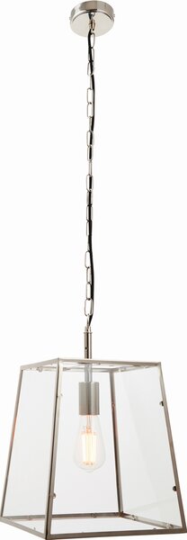 Endon glamour modern függeszték hurst nickel-nero átlátszó end76225