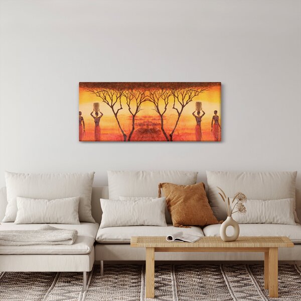 Kép - afrikai szavanna (120x50 cm)