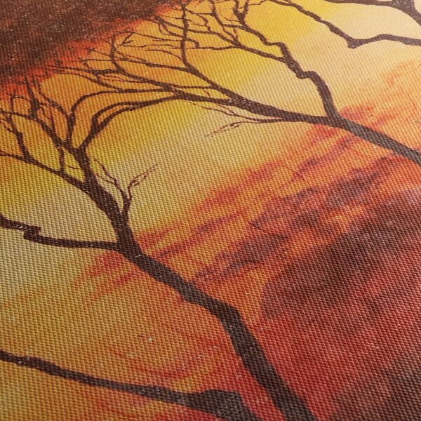 Kép - afrikai szavanna (120x50 cm)