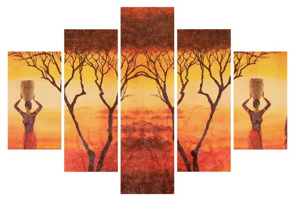 Kép - afrikai szavanna (150x105 cm)