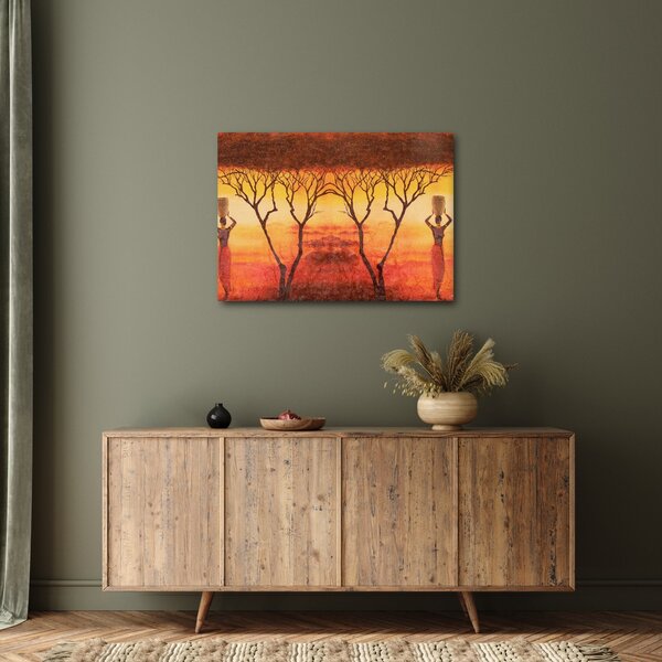 Kép - afrikai szavanna (70x50 cm)