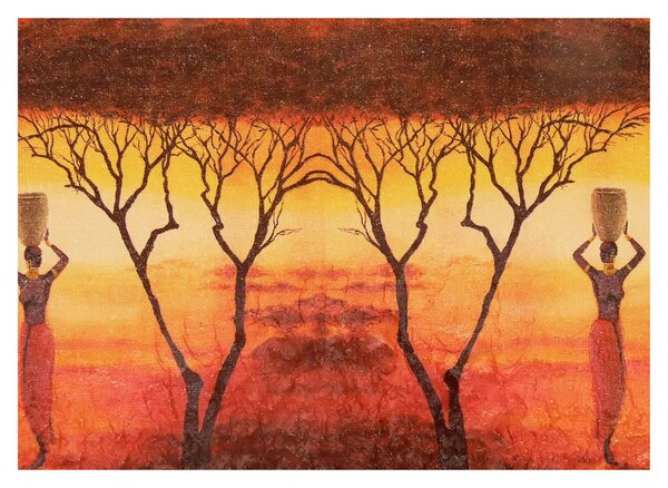 Kép - afrikai szavanna (70x50 cm)