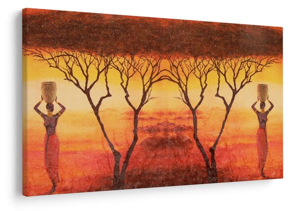 Kép - afrikai szavanna (90x60 cm)