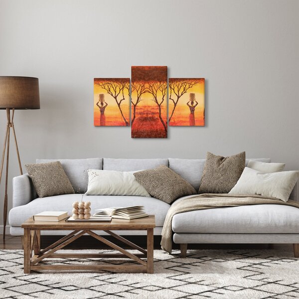 Kép - afrikai szavanna (90x60 cm)